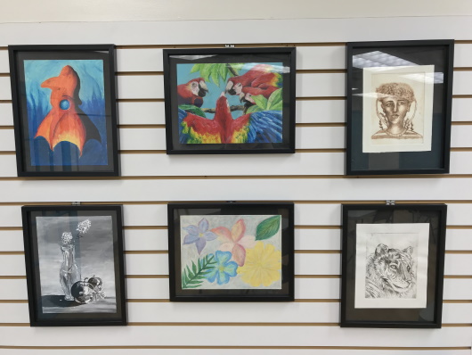 Artwork from Teen Students