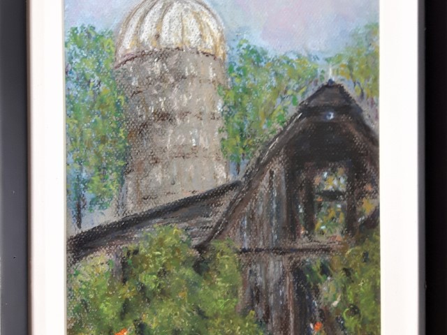 Barn - 9×12 - Soft Pastel - $125