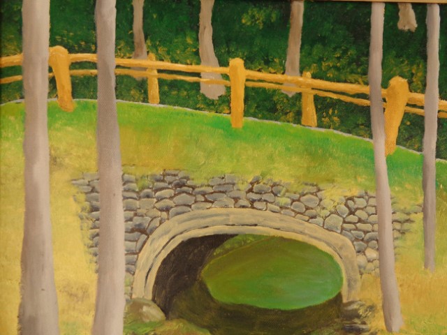 Taylor Creek #9, Don Valley Toronto - $200 - 11 x 14 - Oil on canvas