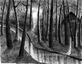 Rahul Jain - Pen & Ink Drawings