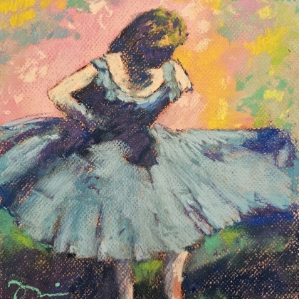 Dancing with Degas in Soft Pastel