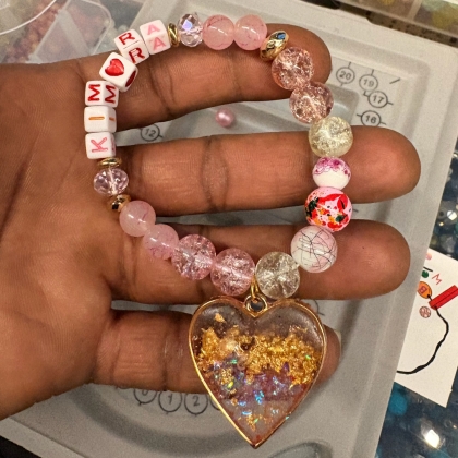 UV Resin Art Bracelet